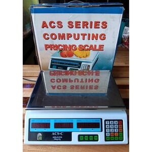 Electric Scale Commercial Digital Food Scale over 50# Electronic Rechargeable